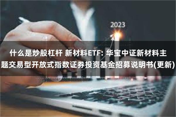 什么是炒股杠杆 新材料ETF: 华宝中证新材料主题交易型开放式指数证券投资基金招募说明书(更新)