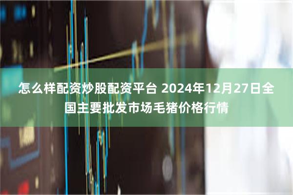 怎么样配资炒股配资平台 2024年12月27日全国主要批发市场毛猪价格行情